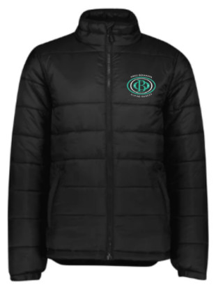 Adults Puffer Jacket:Black